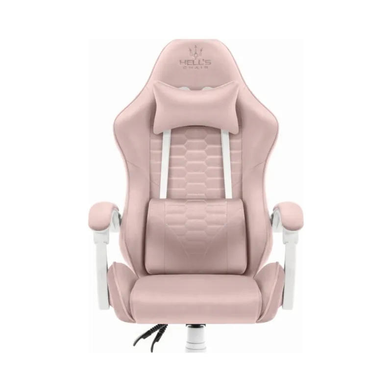 Fotel gamingowy Hell's Chair HC-1000 Pink tkanina