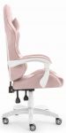 Fotel gamingowy Hell's Chair HC-1000 Pink tkanina