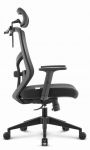 Fotel biurowy ergonomiczny obrotowy Hell's Chair HC-1052 czarny tkanina