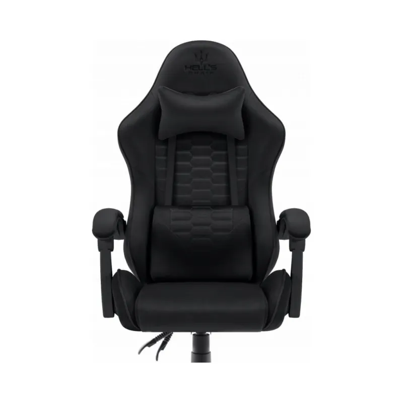 Fotel gamingowy Hell's Chair HC-1000 Black tkanina czarny