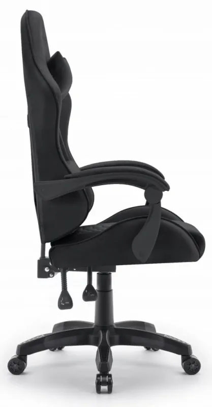 Fotel gamingowy Hell's Chair HC-1000 Black tkanina czarny