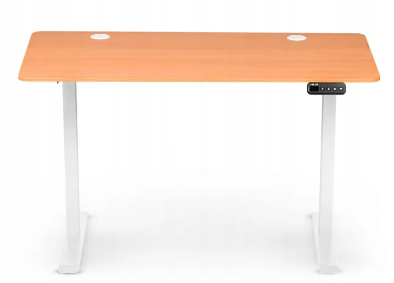 Biurko elektryczne z regulacją wysokości Hell's Chair Oak White 140x70 cm