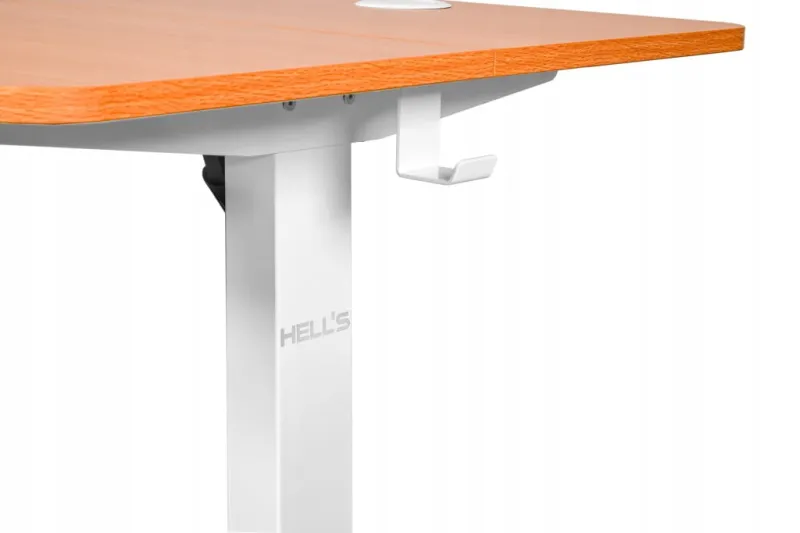 Biurko elektryczne z regulacją wysokości Hell's Chair Oak White 140x70 cm