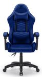Fotel gamingowy HELL'S CHAIR HC- 1000 Granatowy tkanina