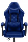 Fotel gamingowy HELL'S CHAIR HC- 1000 Granatowy tkanina