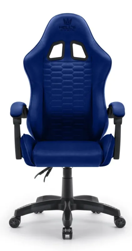 Fotel gamingowy HELL'S CHAIR HC- 1000 Granatowy tkanina