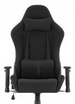 Fotel gamingowy HELL'S CHAIR HC-2000 Black tkanina czarny