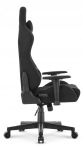 Fotel gamingowy HELL'S CHAIR HC-2000 Black tkanina czarny