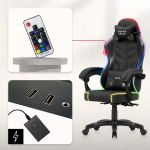 Fotel gamingowy Huzaro Force 2.7 RGB Black