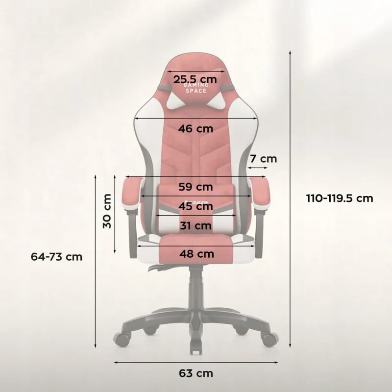 Fotel gamingowy Huzaro Force 2.7 Red