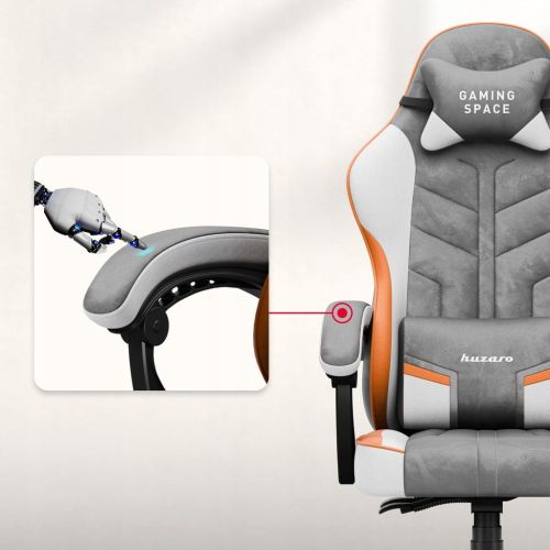 Fotel gamingowy Huzaro Force 2.7 Grey