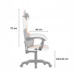 Fotel gamingowy Huzaro Force 2.7 Grey