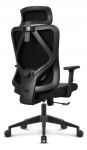 Fotel biurowy ergonomiczny Hell's Chair HC-1041 Czarny Ekoskóra Premium